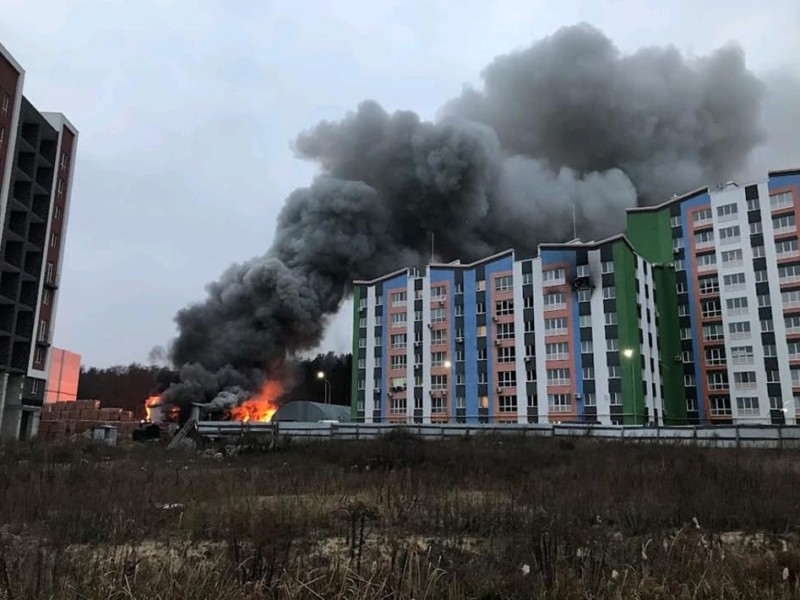 Пожежу в Ірпені локалізовано: рятувальники повідомили подробиці