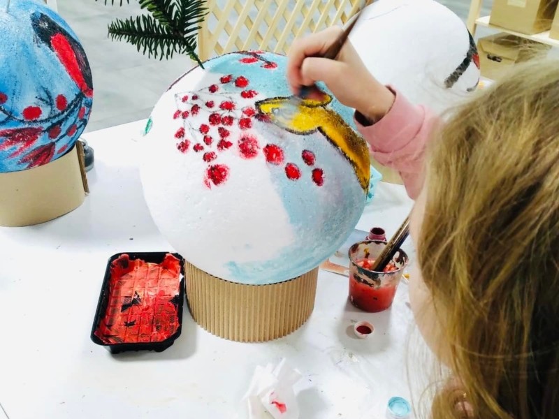 У Сирецькому парку ялинку прикрасять іграшками hand-made, розписаними дітками