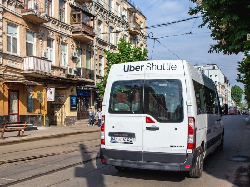 Uber Shuttle припиняє роботу у Києві