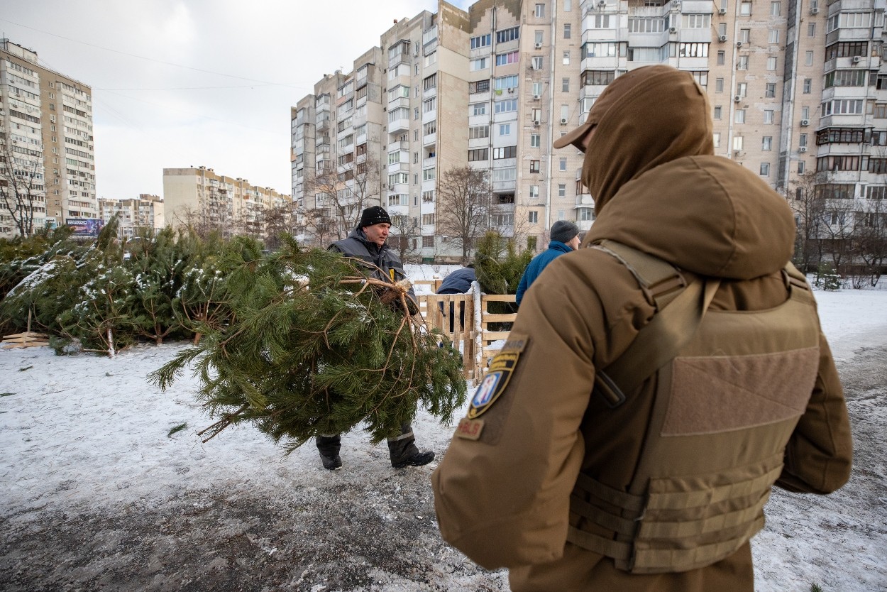 демонтаж незаконних ялинкових базарів