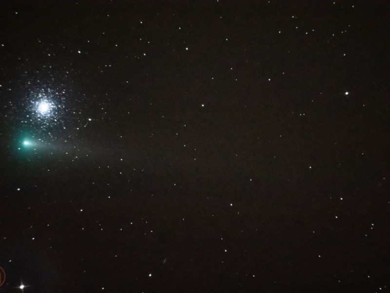Киянин сфотографував комету Leonard, яка зараз пролітає повз Землю
