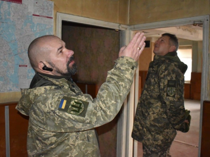 Оборона Києва: на Дарниці облаштували пункт 112-ї військової бригади