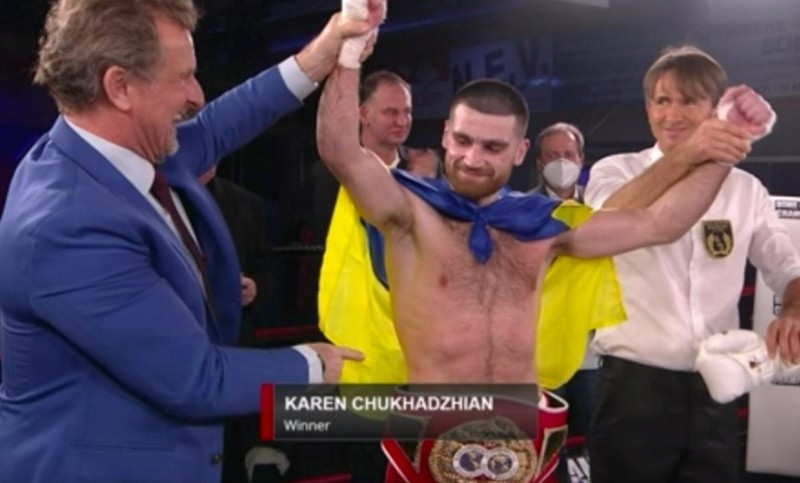 Українcький боксер Чухаджян став володарем титулу IBF Inter-Continental