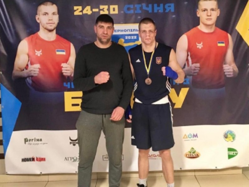 Боксер із Київщини став призером чемпіонату України