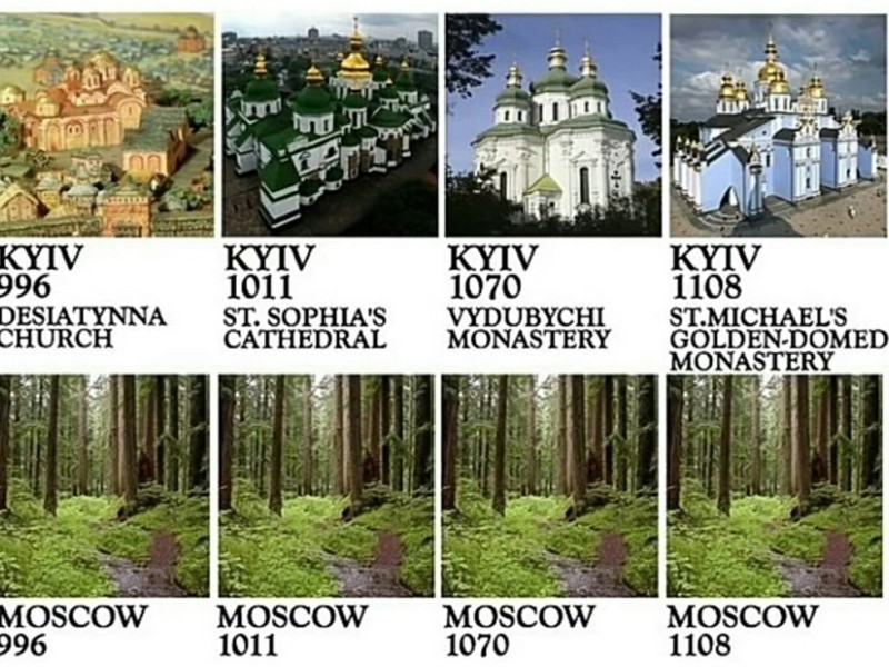 Дрімучі ліси та болота: посольство США нагадало, чим була Москва в часи розквіту Києва (ФОТО)