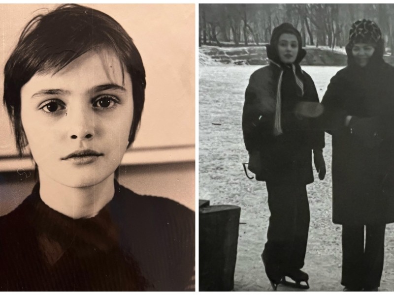 Роксолана-Сумська показала фото дитинства: тато сам заливав каток у дворі