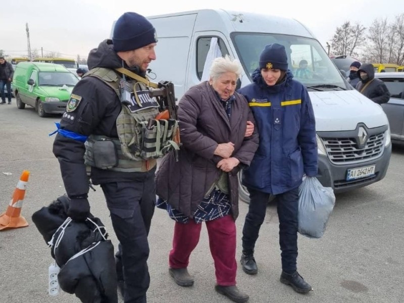 Евакуація на Київщині: сьогодні погоджено 3 гуманітарних коридори