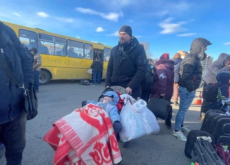 Сьогодні в Україні працюватимуть 9 гуманітарних коридорів для евакуації