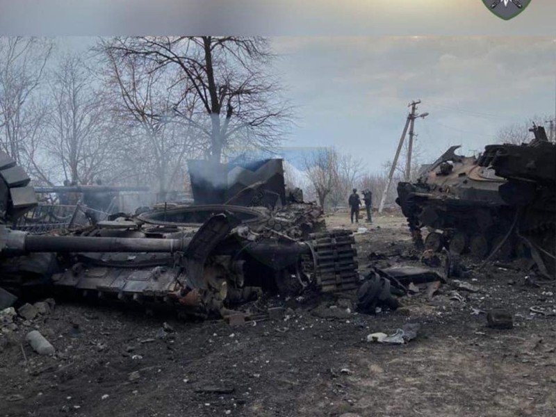 За добу українські військові знищили 8 танків та 3 літаки російських орків