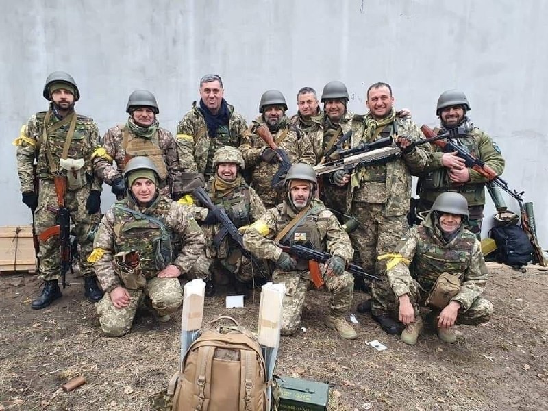 Ворог один: колишній міністр оборони Грузії воює в Україні проти рашистів