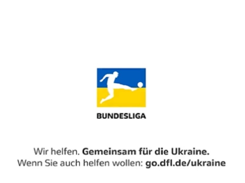 Російський телеканал не показував логотип у кольорах українського прапора під час трансляції Бундесліги