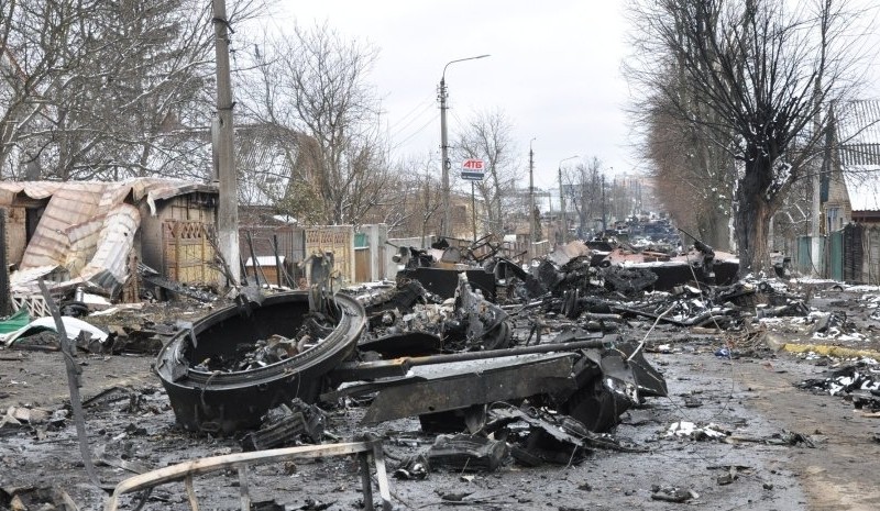 Два тижні тому у Бучі купували житло, сьогодні – це місто журби, згарищ і незламності