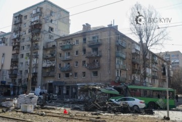 Понад 70 житлових будинків у Києві пошкоджено або зруйновано внаслідок обстрілів