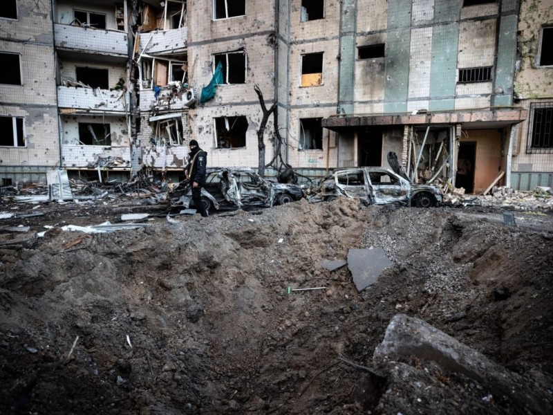 Руйнівні наслідки “руського миру” у Святошинському районі Києва