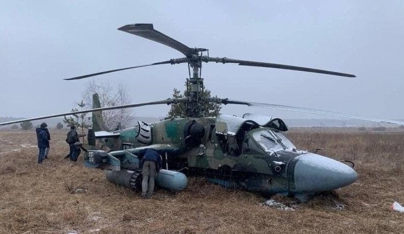 В Бучанському районі збили ворожий бойовий вертоліт