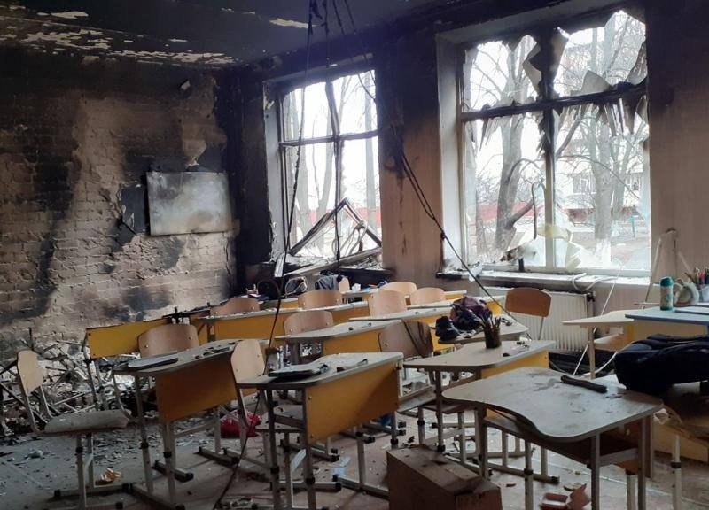 Окупанти зруйнували школи і садочки на Київщині, де навчались 34 тисячі дітей