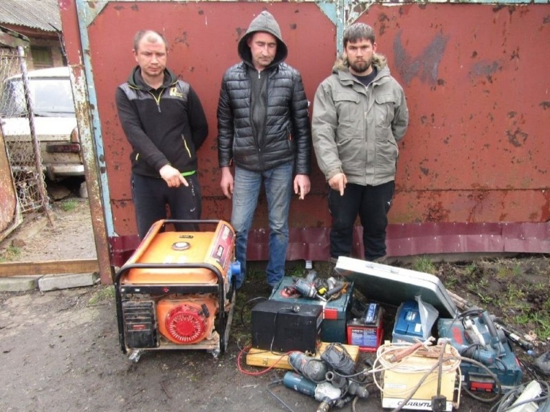На Вишгородщині поліція затримала трьох мародерів
