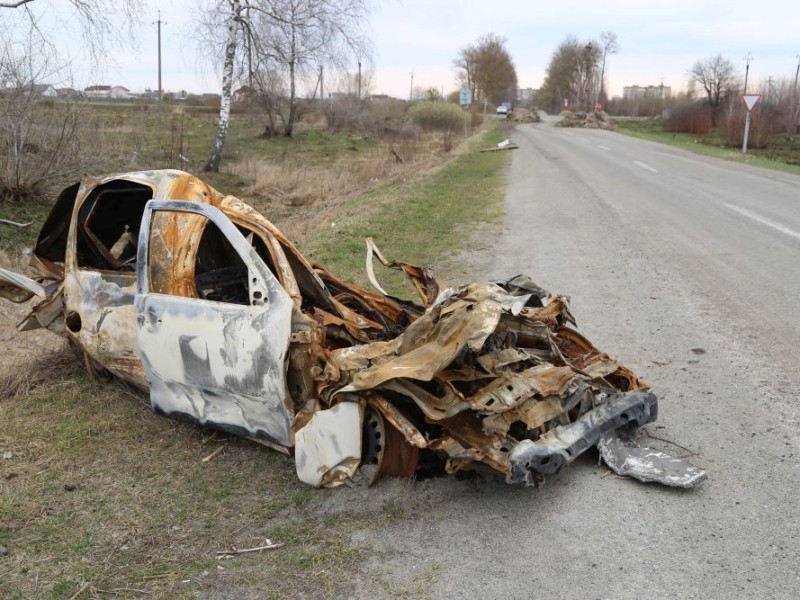 На Іванківщині російські окупанти розстріляли священника і три доби не давали забрати тіло з дороги