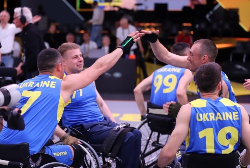 На Іграх Нескорених Україна перемогла команду Франції у баскетболі на візках