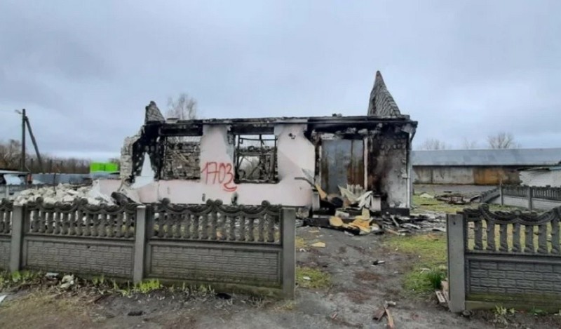 У Бородянській громаді орки розбомбили церкву