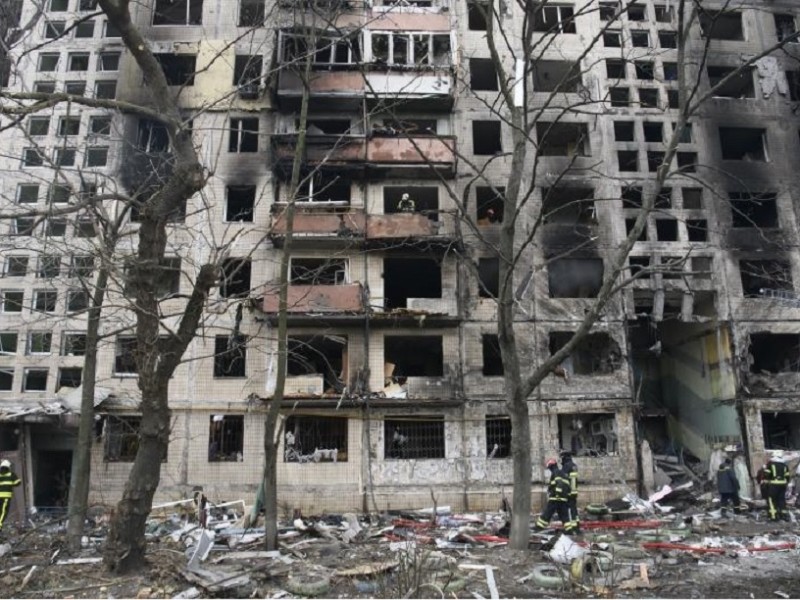 На Київщині російські війська зруйнували понад 2000 будівель