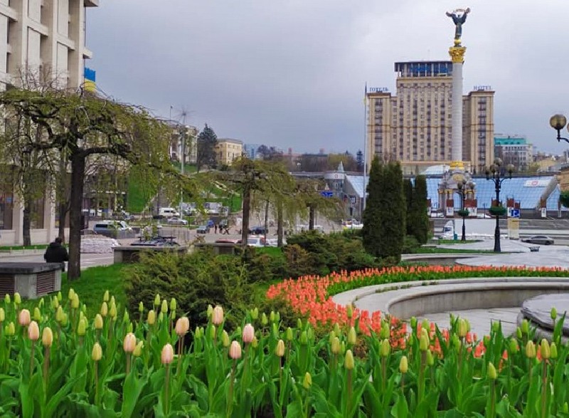 Квітень у Києві виявився холоднішим ніж зазвичай