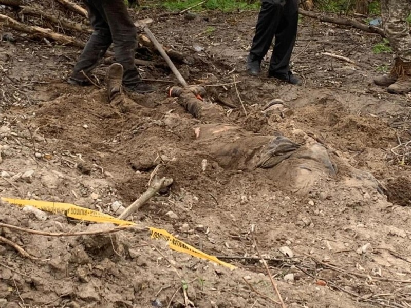 Зірвані нігті, сліди від куль: на Київщині виявили захоронення закатованих чоловіків