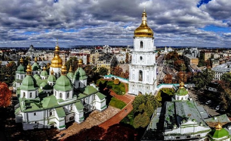 В Софії Київській відновили реставрацію великого купола