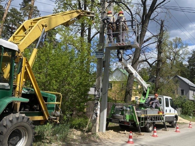 Відновлення електро-, газо- та водопостачання на Київщині: що вже зроблено