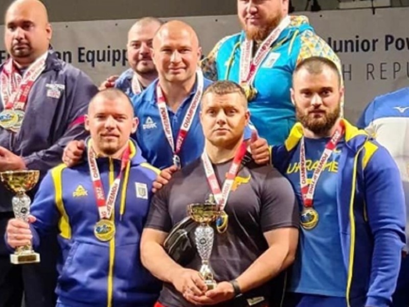 Збірна України з пауерліфтингу виграла командний залік Євро-2022