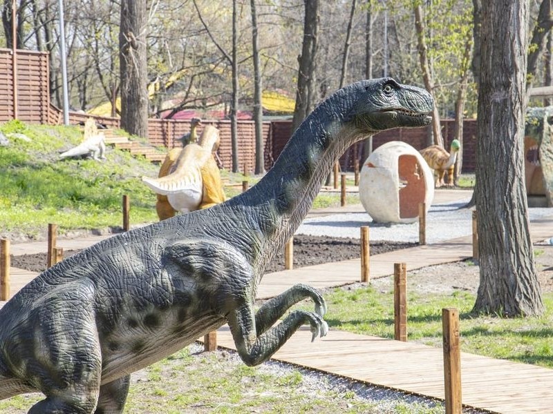 У Києві відкриється найбільший в Україні парк динозаврів. Для дітей в перший день – безкоштовно