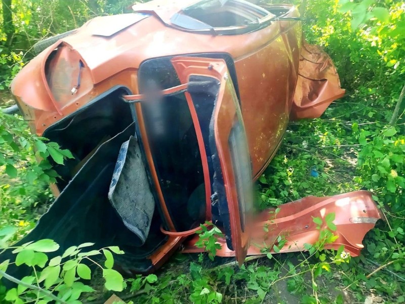 П’ятеро травмованих: неподалік Тетієва автівка втаранилась у дерево