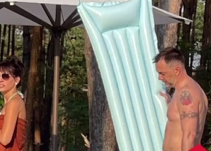 З’явилося відео з Арестовичем, який відпочиває біля басейну в фешенебельному готелі під Києвом