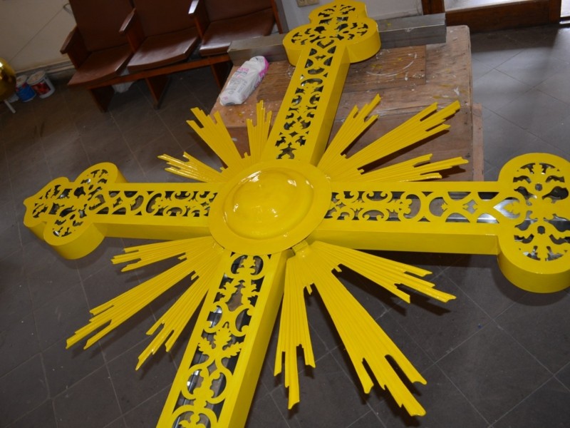 У “Софії Київській” з’явиться новий хрест з відреставрованими елементами