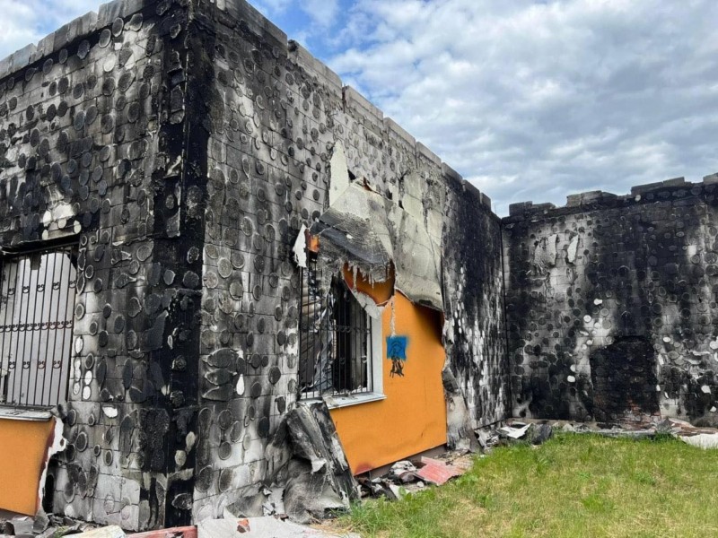 Чорні стіни й згорілий дах: як виглядає музей на Київщині, де зберігалися картини Марії Примаченко