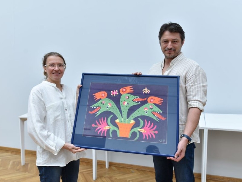 Національний художній музей України отримав легендарну картину Марії Примаченко за пів мільйона доларів