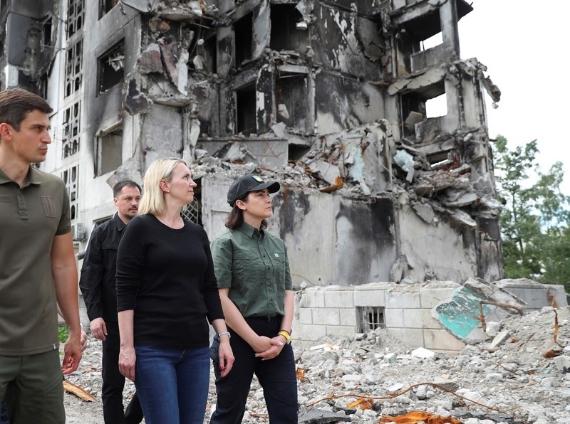 Посолка США Бріджит Брінк відвідала Бородянку