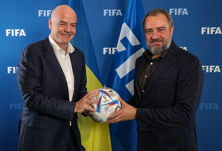 Обговорорили спільні проєкти: Павелко зустрівся з президентом та генеральним секретарем ФІФА