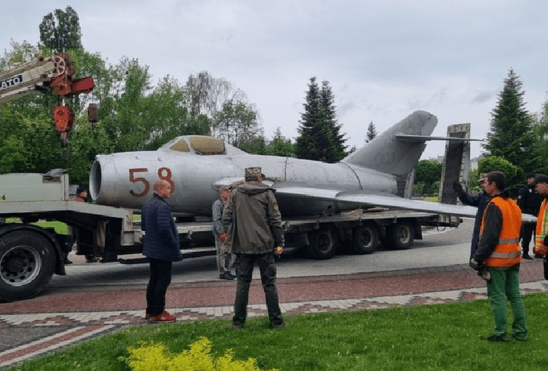 Стала відома подальша доля радянського літака, демонтованого з парку в Броварах