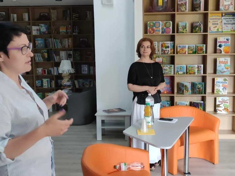 У Київських бібліотеках організовують арт- терапію для малечі