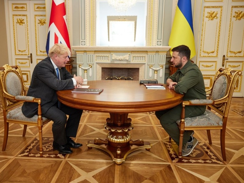 Прем’єр Великобританії Борис Джонсон знову в Києві
