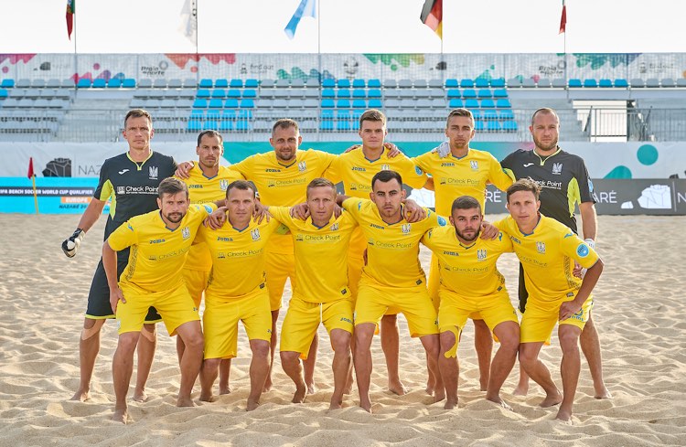 Визначився календар матчів збірних України з пляжного футболу