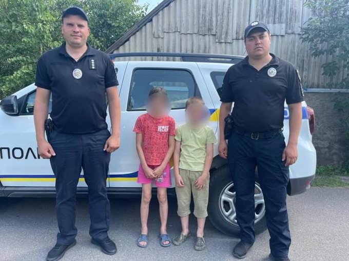 Пішли з дому через батька: на Київщині розшукали зниклих дітей
