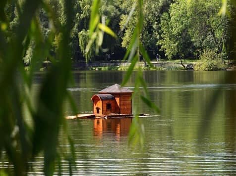 будиночок для качок горіхуватські озера