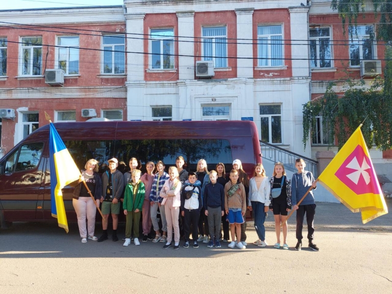 Група дітей з Київщини відправилась у тур до озера Балатон в Угорщині