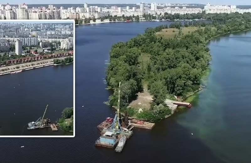 Скандал з островом та Крищенко: прокуратура вимагає скасування прав на споруди вздовж річки Дніпро
