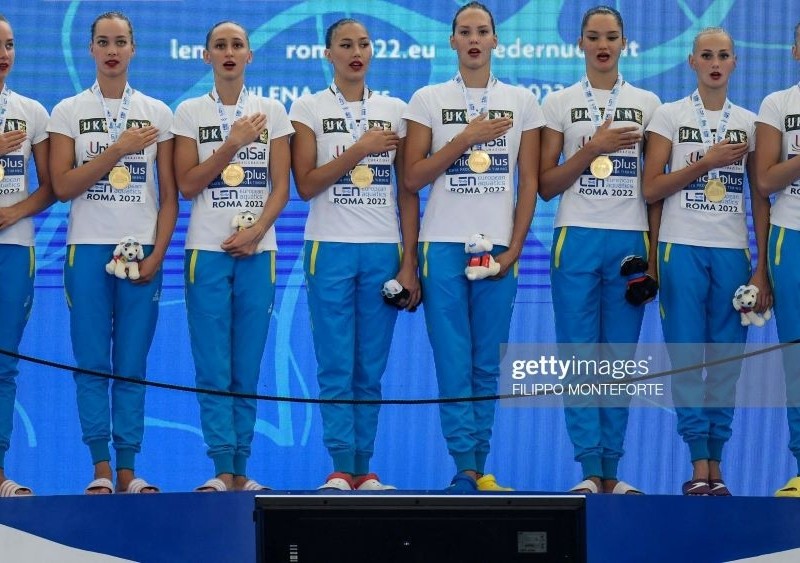 Українські русалоньки здобули “золото” та мають перше місце у медальному заліку чемпіонату Європи