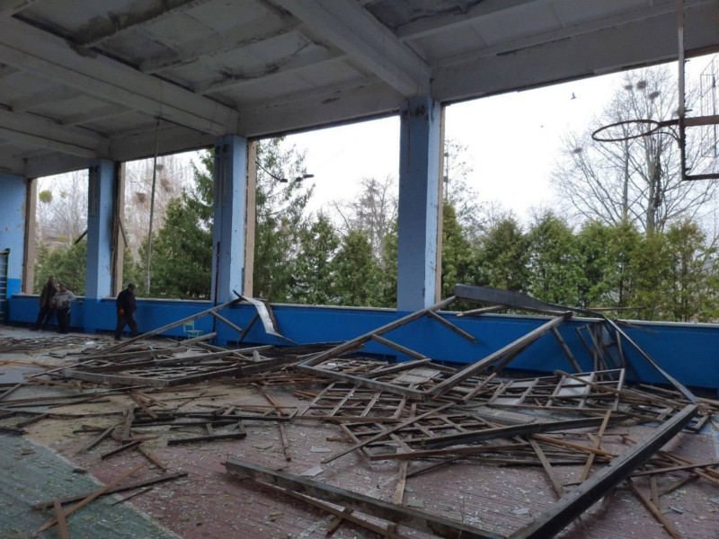 Завершується відновлення аграрного ліцею в Бородянці, який знищили окупанти (ФОТО)