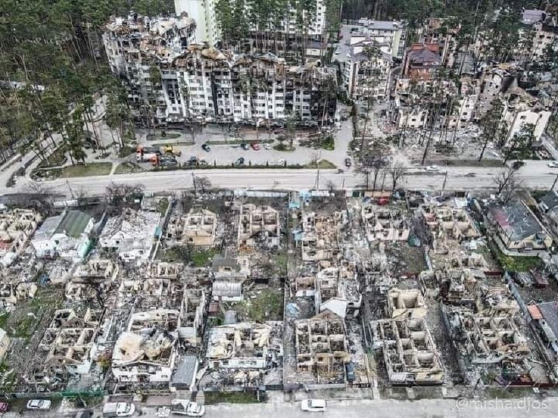Зруйновані окупантами: опубліковано перший перелік будинків, які демонтують в Ірпені