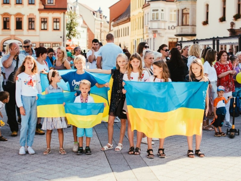 Військовослужбовці з Київщини відзначили День Незалежності України у німецькому місті